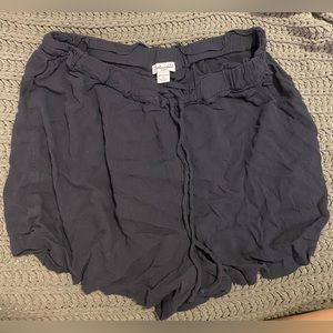 Splendid navy soft drawstring shorts